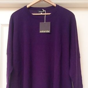 ESKANDAR TINCTURE 100 % CASHMERE SWEATER SWEATER